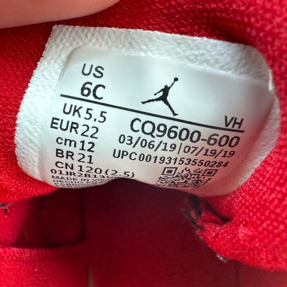 Jordan Max Aura Gym Red TD - Picture 9 of 9